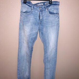 BKE Jake Straight Light Washed Jeans (34 Regular)